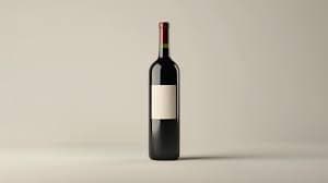 Botella de Vino Tinto 750ml