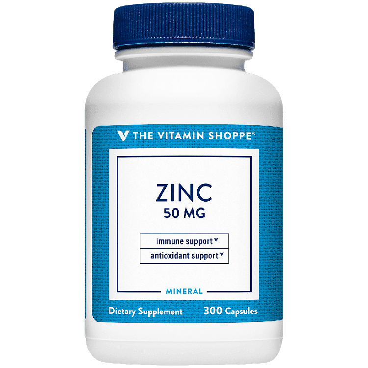 Zinc 50mg -  300 cap.